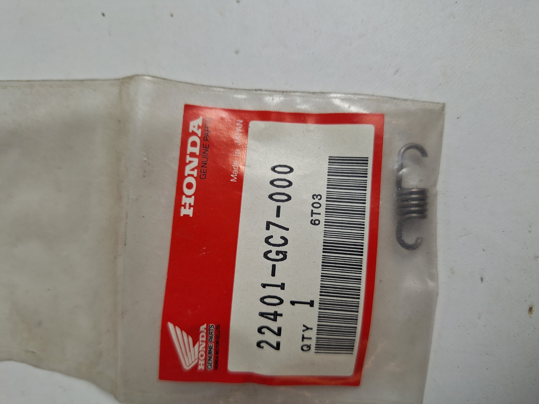 Bild von FEDER KUPPLUNG  22401-GC7-000  NH 50 M